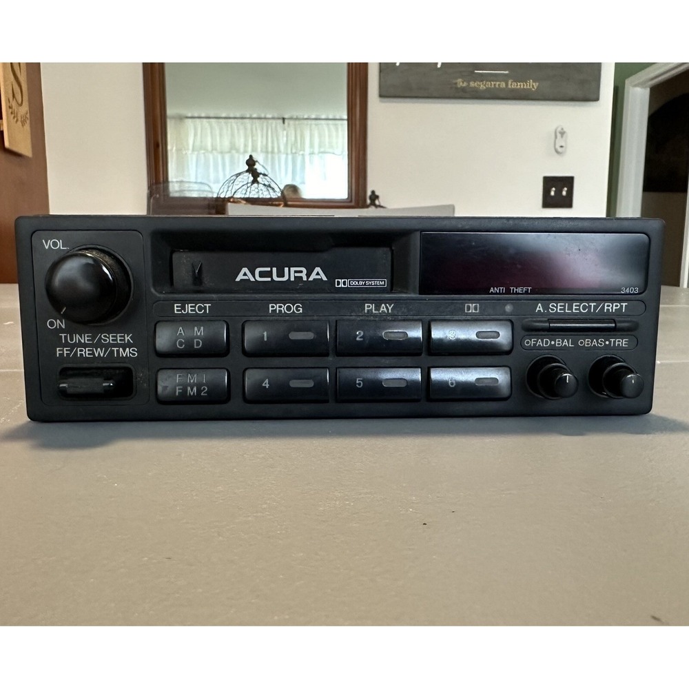 Acura Integra Radio Stereo Cassette Tape Pioneer 39100-ST7-A010-M1 Not tested